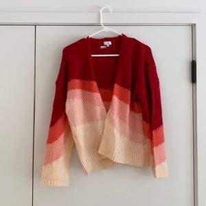 Ombré cardigan